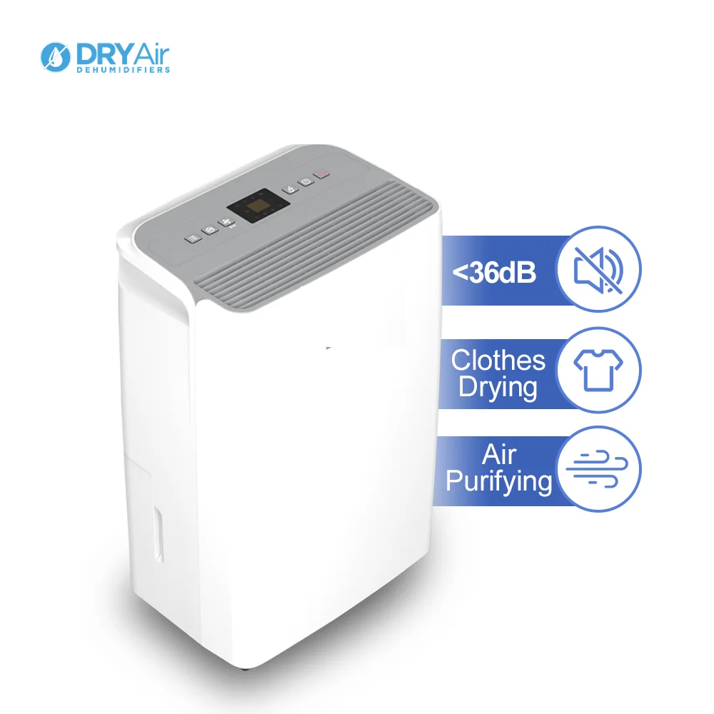DA-12LC DryAir Dehumidifier in a styled interior