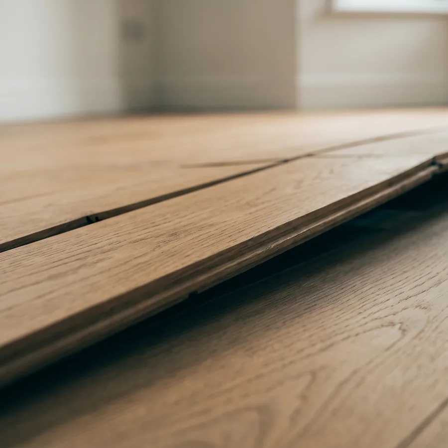 Warped timber